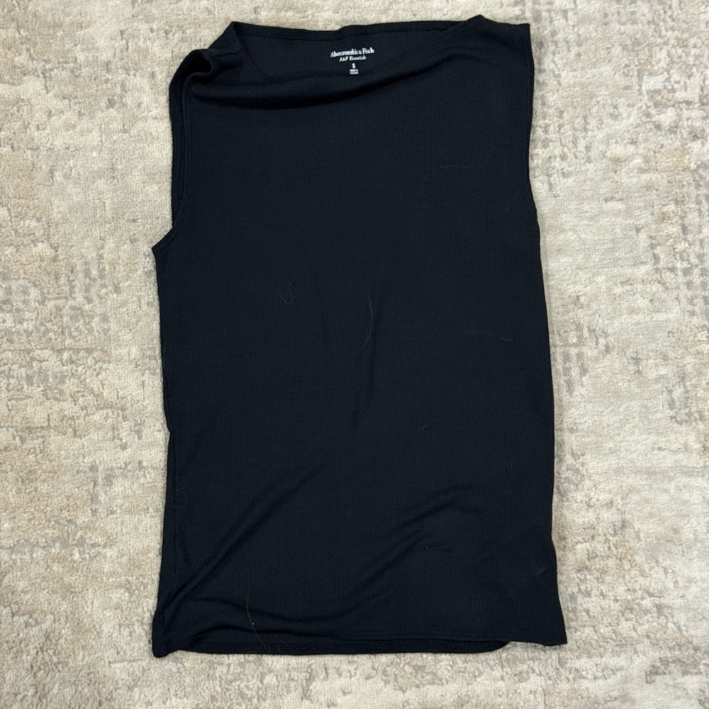 Abercrombie & Fitch Black Tank Top